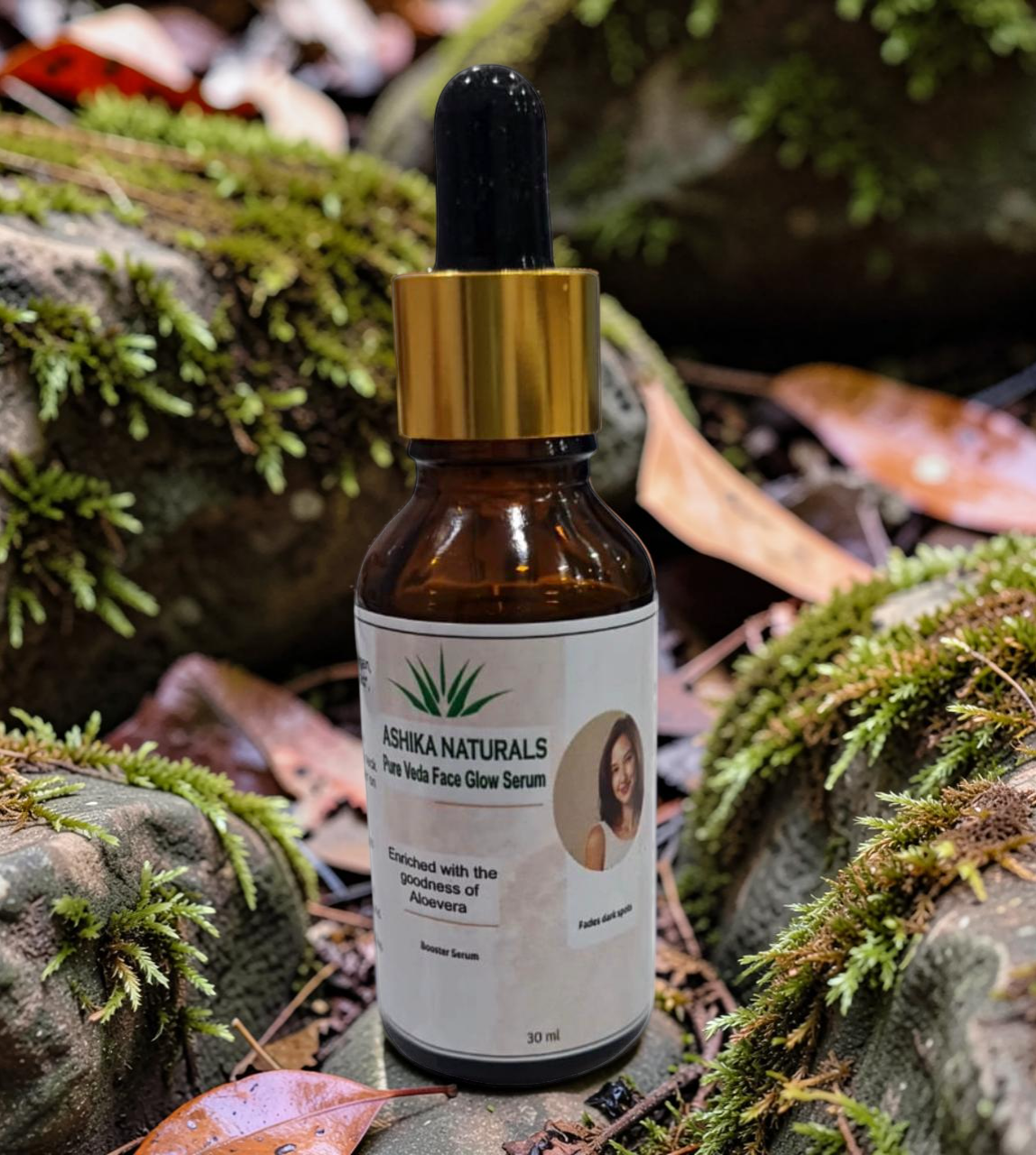Ashika Naturals Pure Veda Face Glow Serum (30ml)